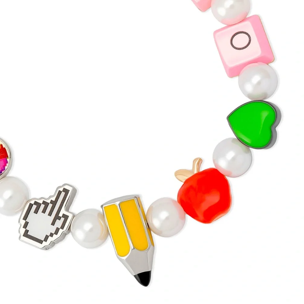 New Betsey Johnson whimsical bracelet Playful charm bracelet - Picture 3 of 9